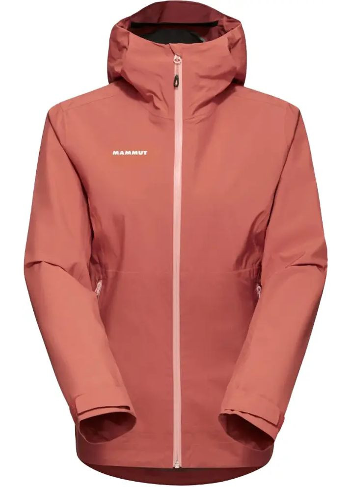 Комбинированная демисезонная куртка ammut alto light hs hooded jacket w brick Mammut