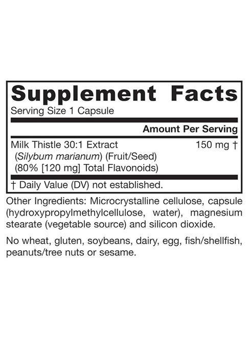 Milk Thistle 150 mg 100 Caps Jarrow Formulas (322895311)