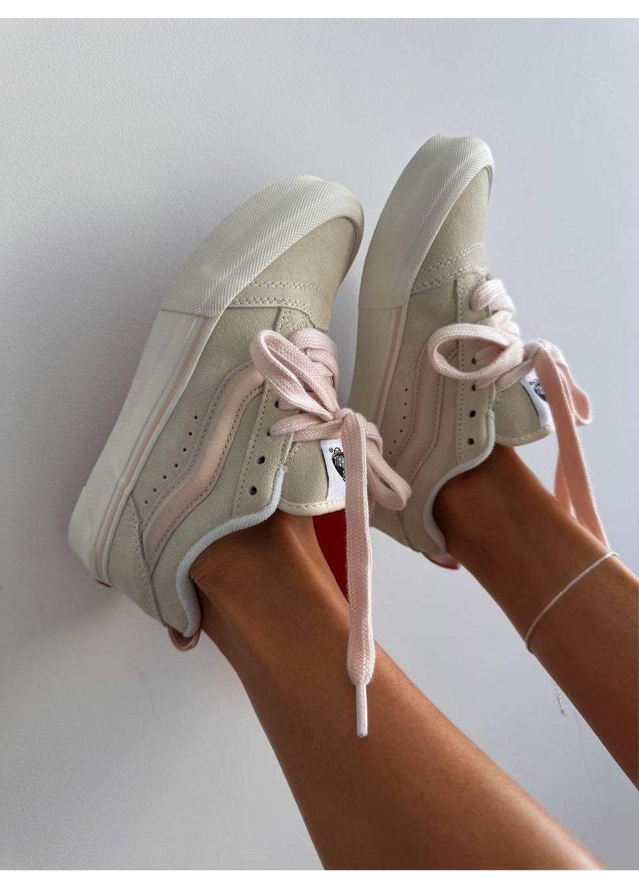 КЕДИ ЖІНОЧІ VANS KNU PASTELS PINK ВАНС КНУ СКУЛ No Brand рожеві демісезони (367173246)
