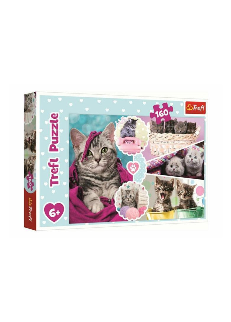 Пазлы – 160 элм. - 15371 "Милые котята", Trefl (362430508)