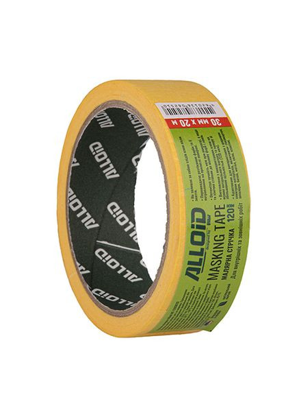 Лента малярная 30мм х 20м, 120мкм (MT-1203020) Alloid (348357138)