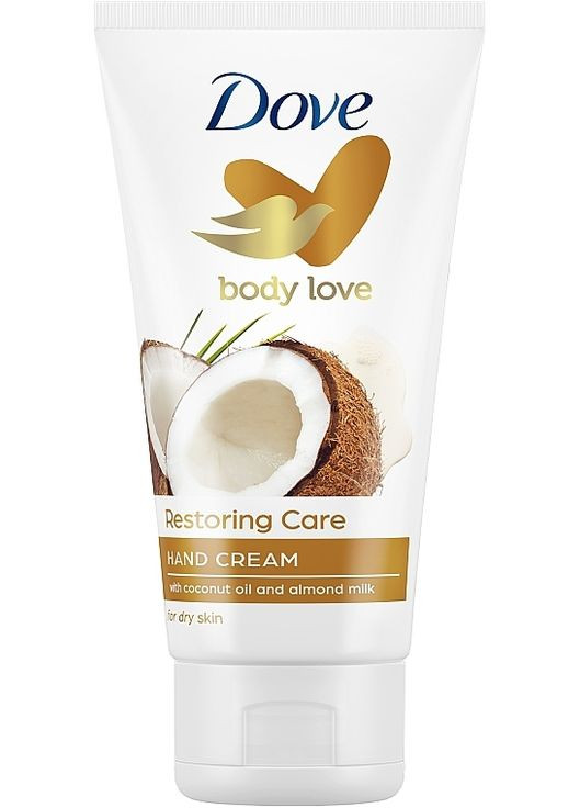 Крем для рук с кокосовым маслом и молочком миндаля Nourishing Secrets Restoring Ritual Hand Cream Dove (368639087)