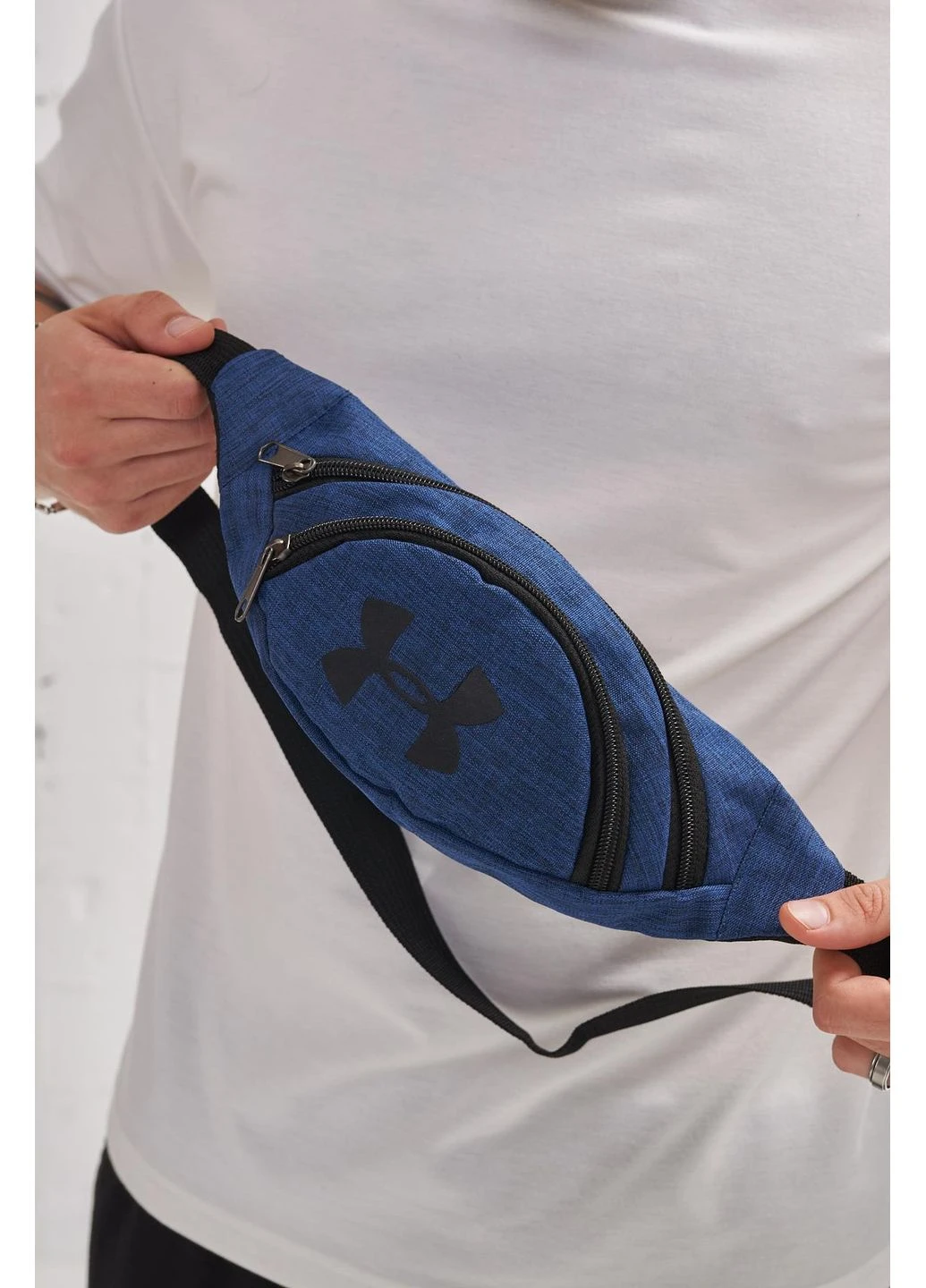 Бананка Under Armour синій меланж (маленька) # - (395663844)