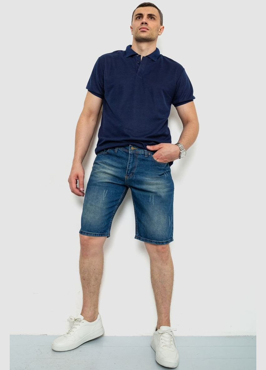Шорты мужские джинсовые, цвет синий, Ager (293241610)