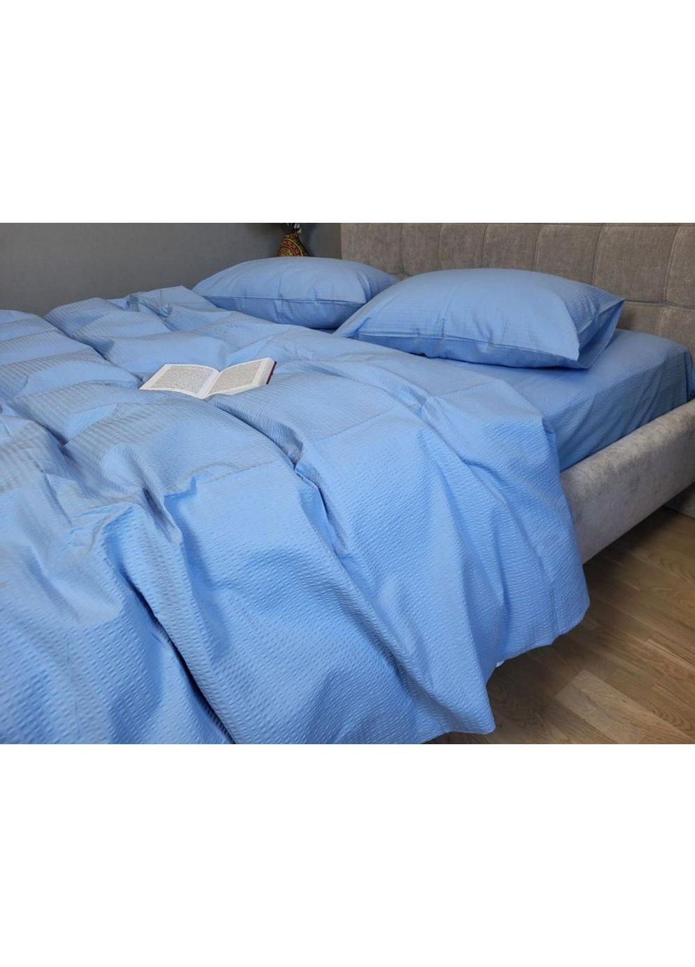 Постельное белье GS143, ранфорс гофра (жатка) Полуторный размер, наволочки 50/70 No Brand (364219715)