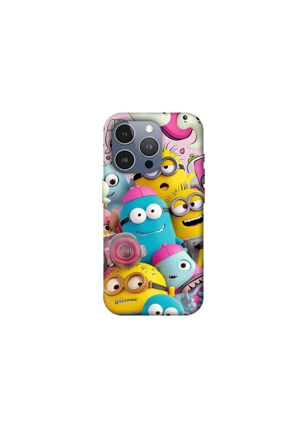 Чохол на Apple iPhone 16 Pro Max Minions ver.1 Frontalka (354664282)