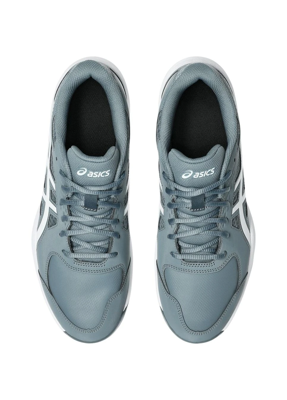 Серые кроссовки теннисные серо-белые 1041a483-020 Asics COURT SLIDE 4