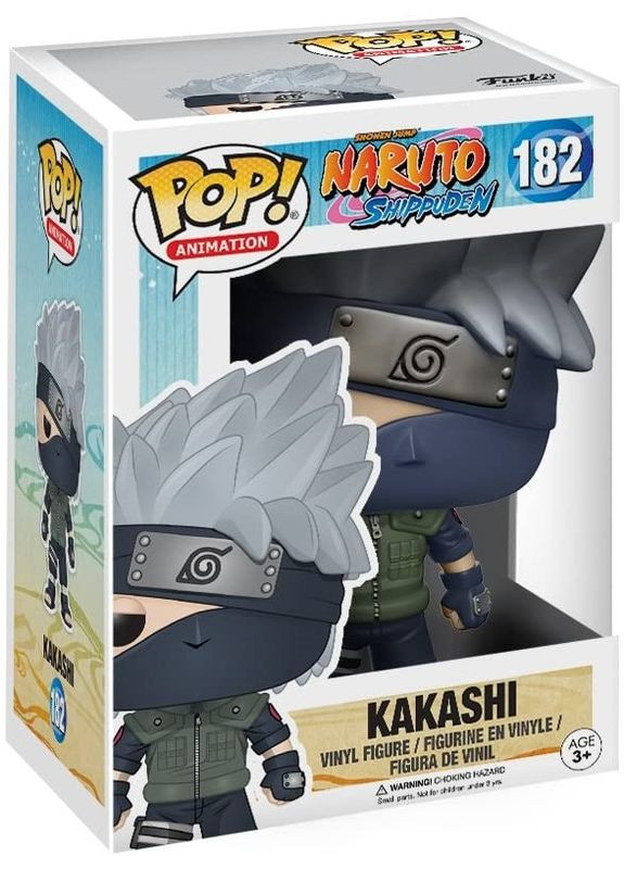 Фігурка Фанко Поп Наруто Какаші Naruto Shippuden Kakashi 10 см №182 Shantou (296792850)