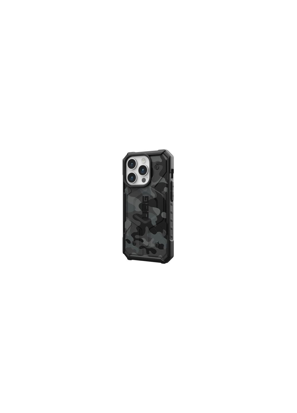 Чехол для мобильного телефона Apple iPhone 15 Pro Pathfinder SE MagSafe, Midnight Camo (114283114061) UAG apple iphone 15 pro pathfinder se magsafe, midnigh (275102340)