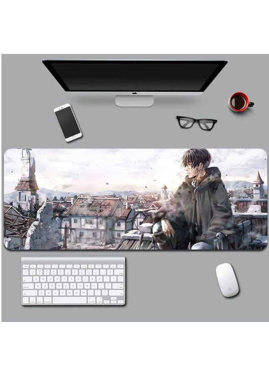 Ігрова поверхня для мишки з Аніме принтом "Атака Титанів / Attack on Titan" 800*300*3 мм 0615 No Brand (302372396)