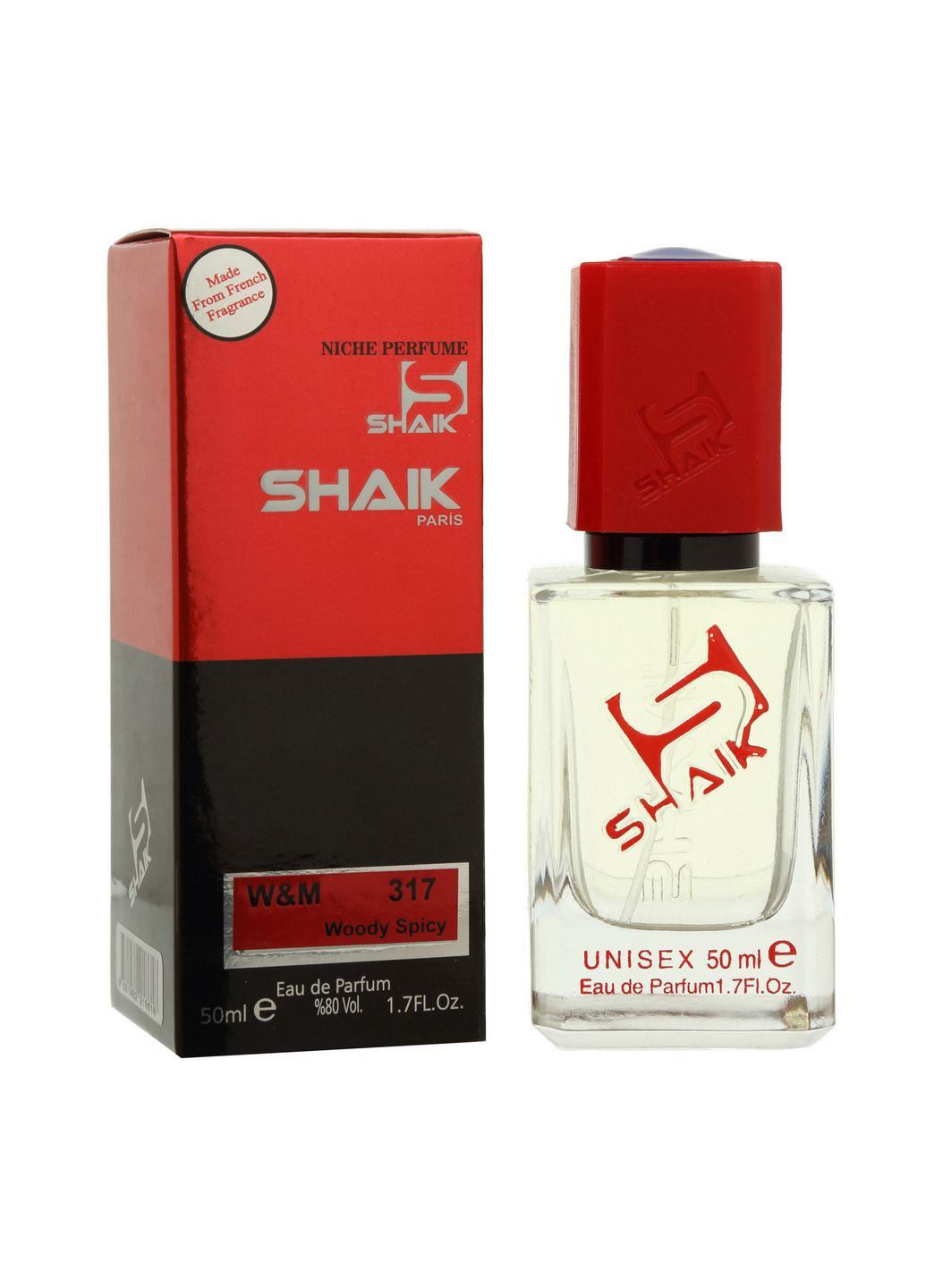 MW 317 парфуми нішеві TM аналог аромату Bad Boys No Good But Good Boys Are No Fan Shaik (324774132)