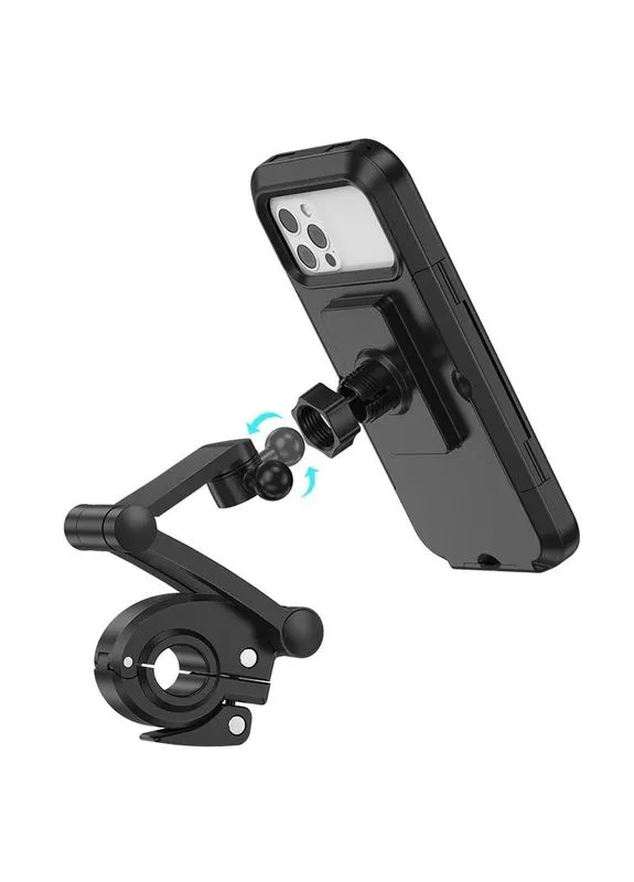 Держувач для телефону на велосипед Rider waterprooof CA101, чорний Hoco (380256318)