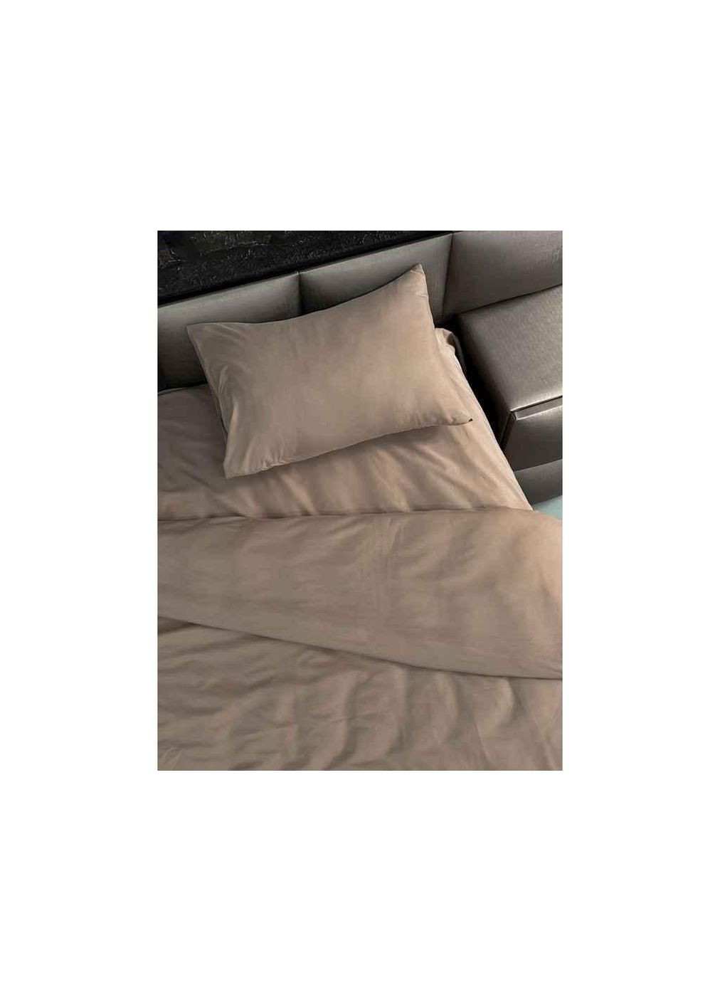 Простирадло 145*210 поліестер 17-0808 Taupe Gray ТМ ArCloud (364208849)