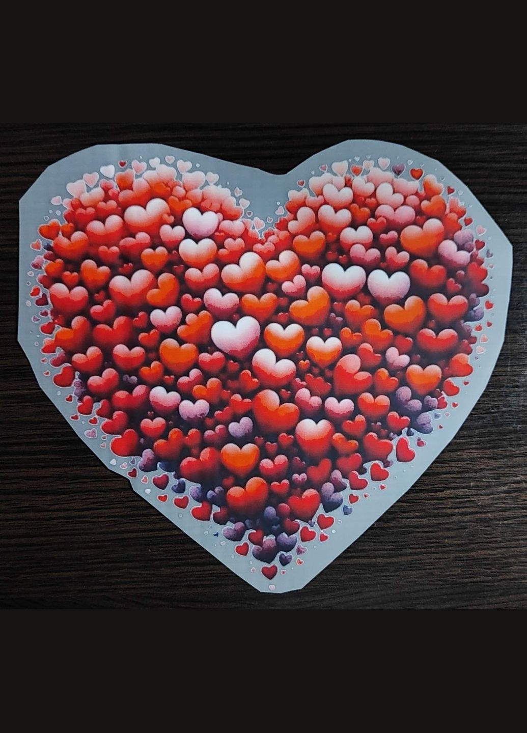 Термонаклейка на одежду Сердце Кураж (316684981)