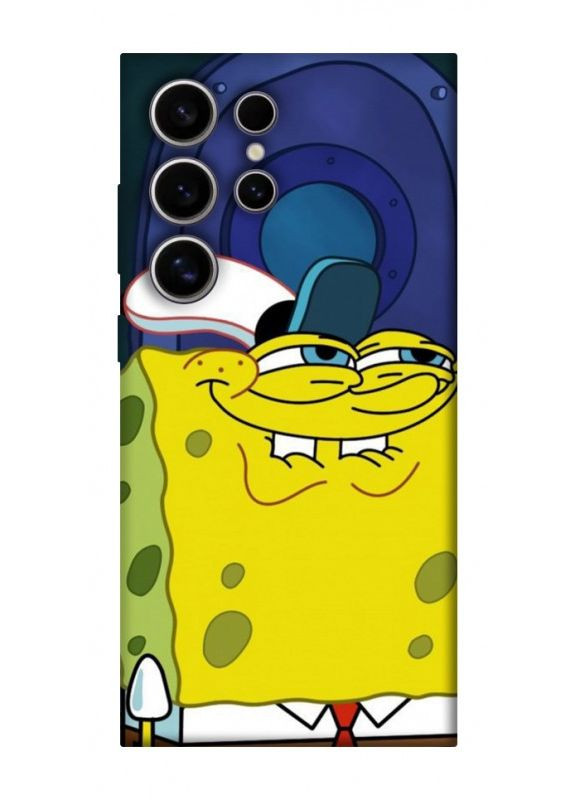 Чехол с принтом для Samsung Galaxy S25 Ultra / для самсунг галакси С25 ультра Губка Боб No Brand (338608765)