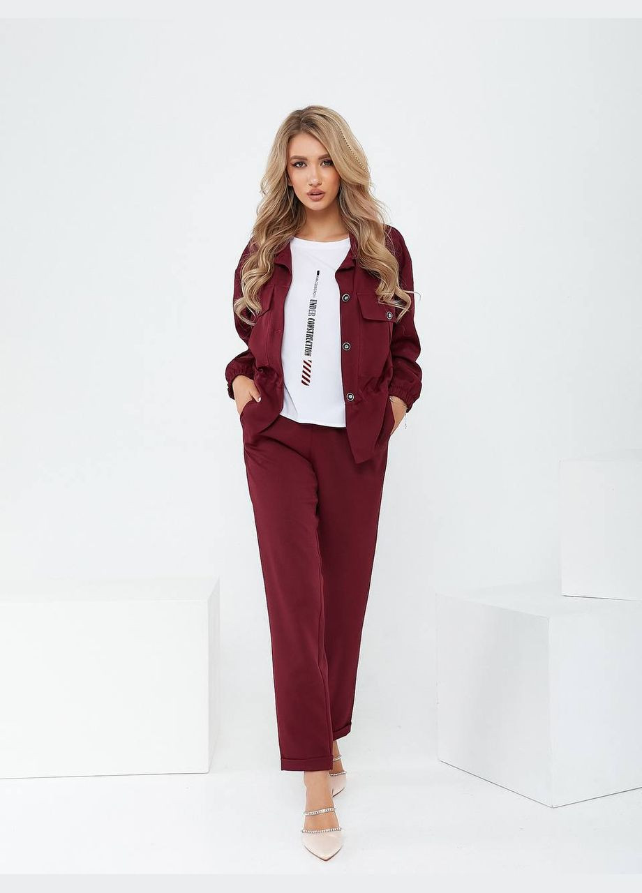 Стильный костюм в комплекте с блузой No Brand (325608671)