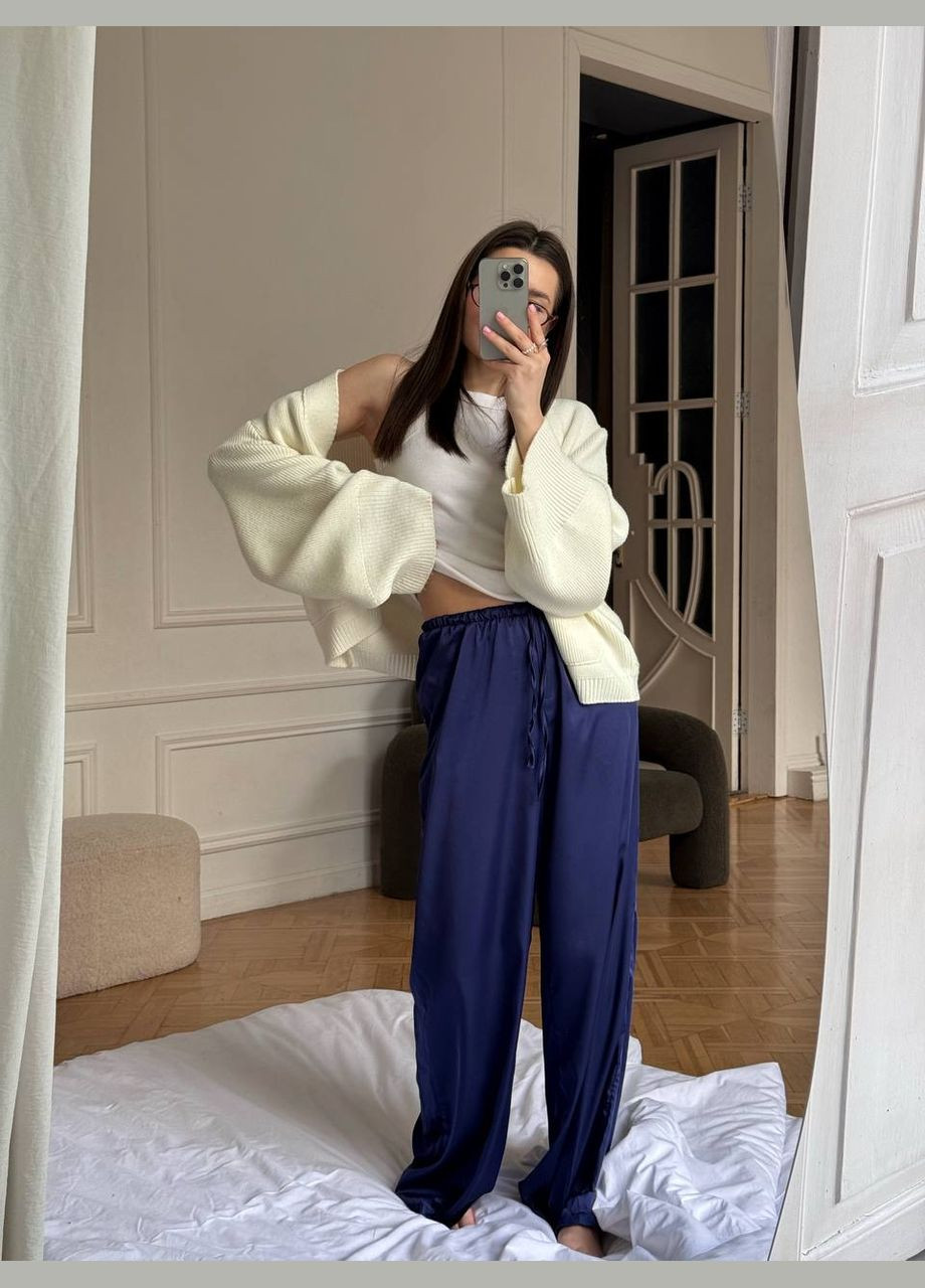 Сатиновые женские брюки No Brand (325417854)