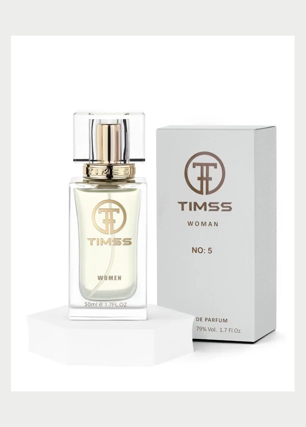 Парфумована вода для жінок "No:5" (Схоже: Chanel No:5), 50 мл TIMSS (351851688)