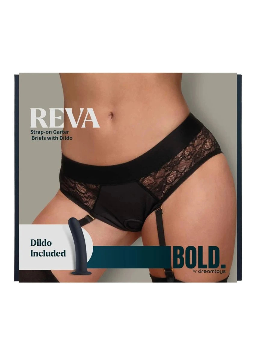 Страпон с трусиками-подвязками Bold Reva, размер S Dream Toys (385412771)