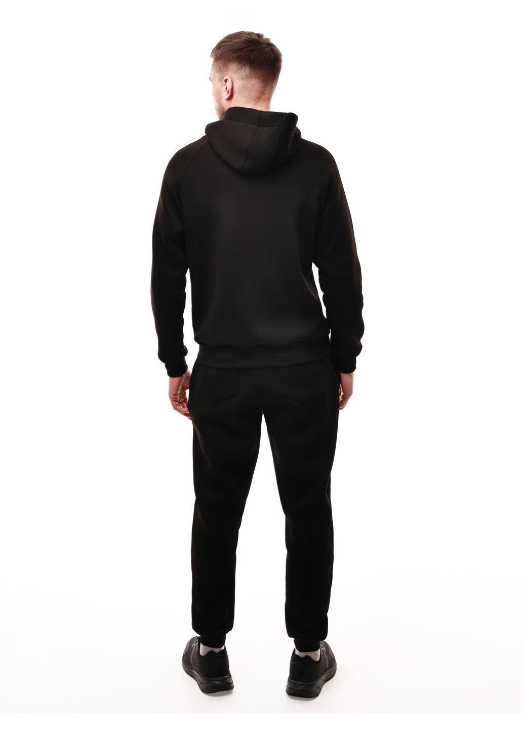 Чорний зимній костюм спортивний чоловічий Griffin