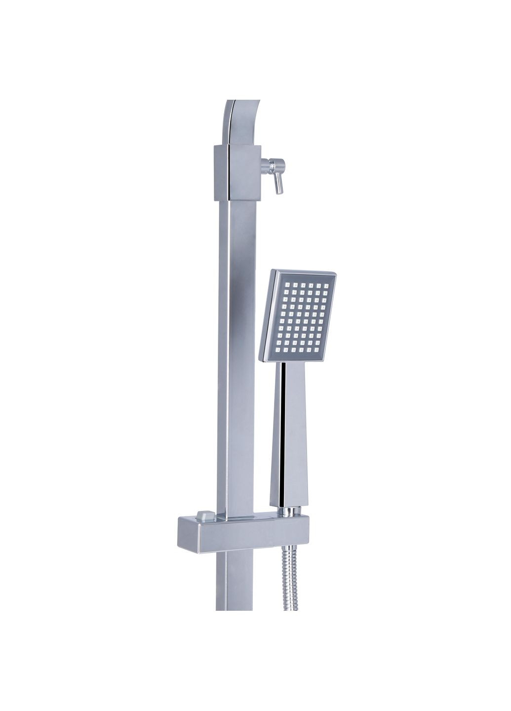 Душевая система для кабины Capricorn на три потребителя (с изливом) Chrome Qtap 53103KNC (329443490)