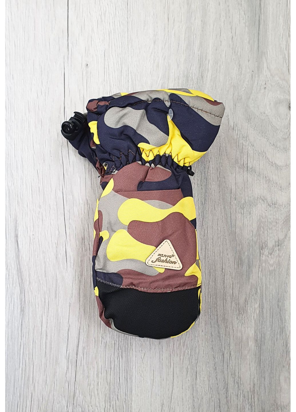 Балоновые перчатки на флисе для девочек 4-6 лет No Brand (363057912)