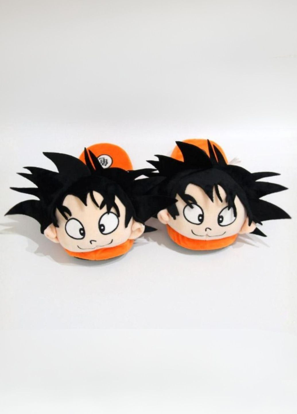 Оранжевые плюшевые домашние тапочки с героем аниме гоку мужчинам My Kigu