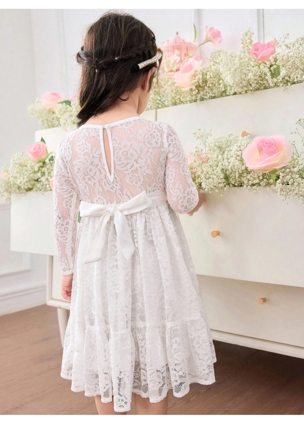 Біла сукня SHEIN (382530898)