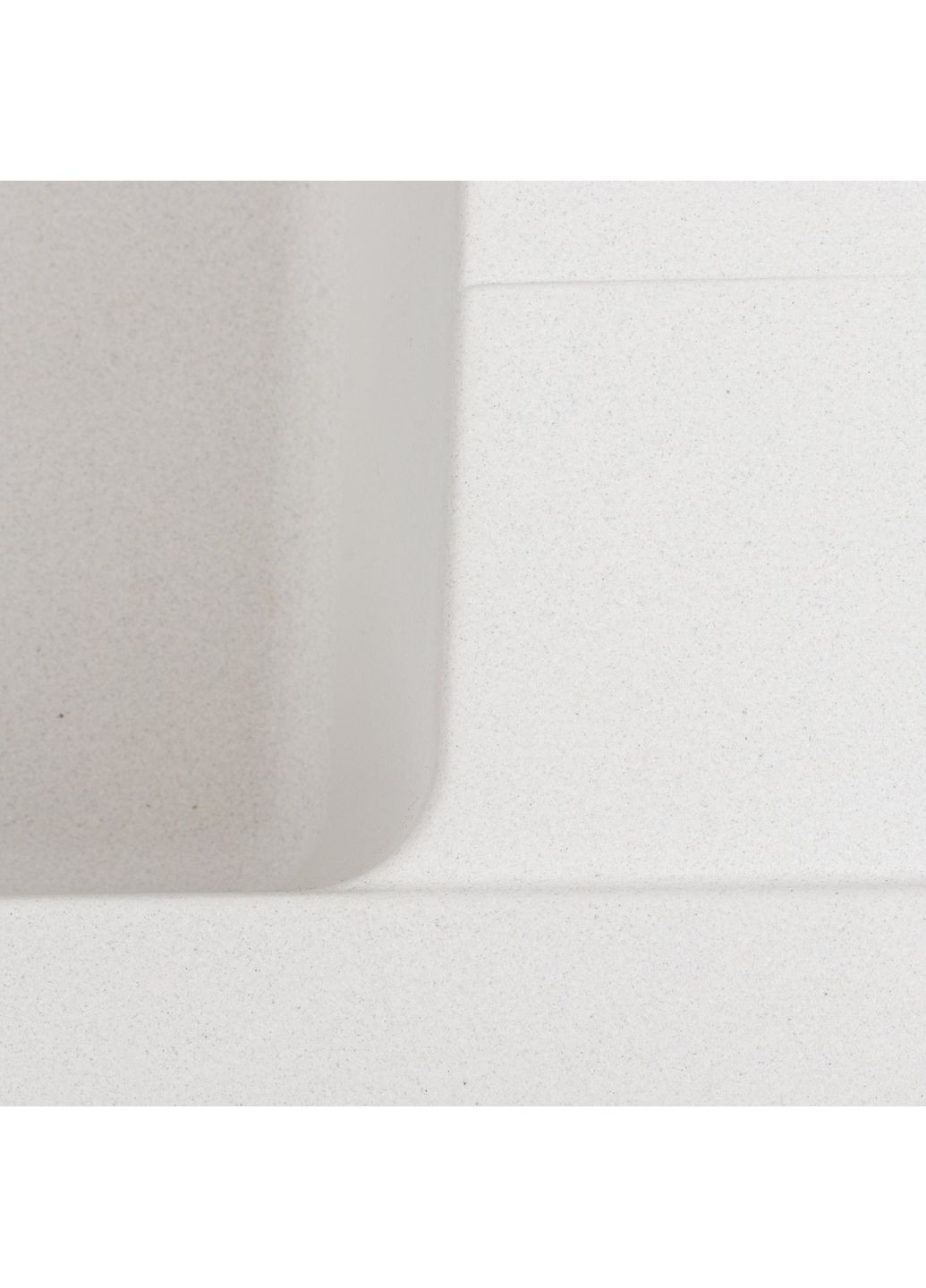 Гранітна мийка для кухні 6250 ZIRKONE матова Білосніжна Valeso (358059742)