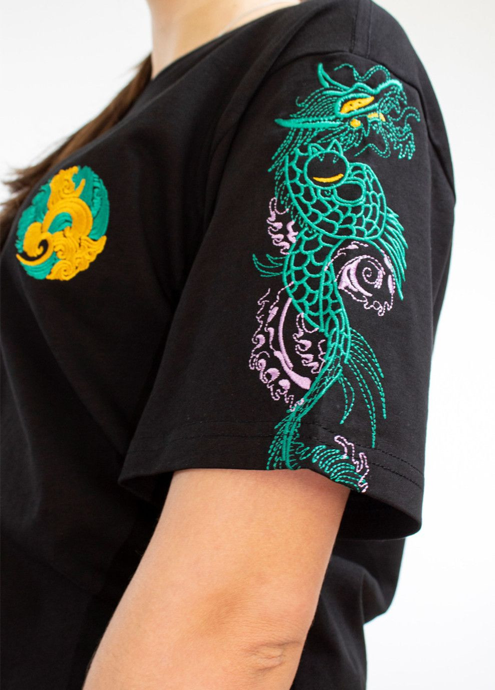 Женская футболка Giligant Black No Brand - (333957698)