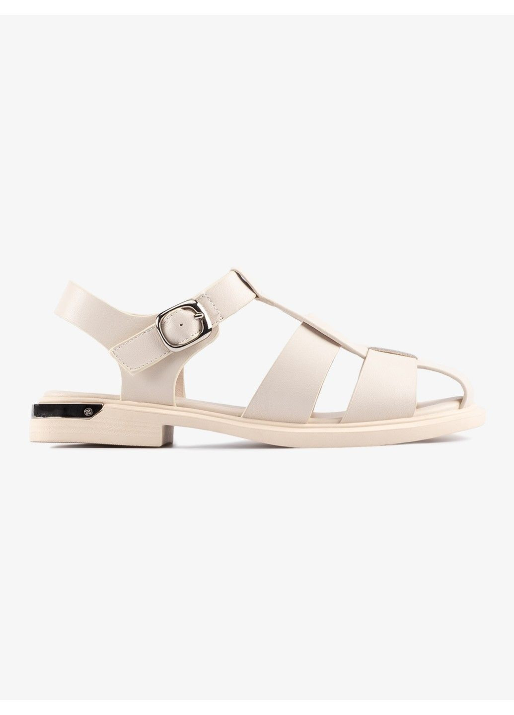 Молочные женские босоножки 1101271 Buts с ремешком