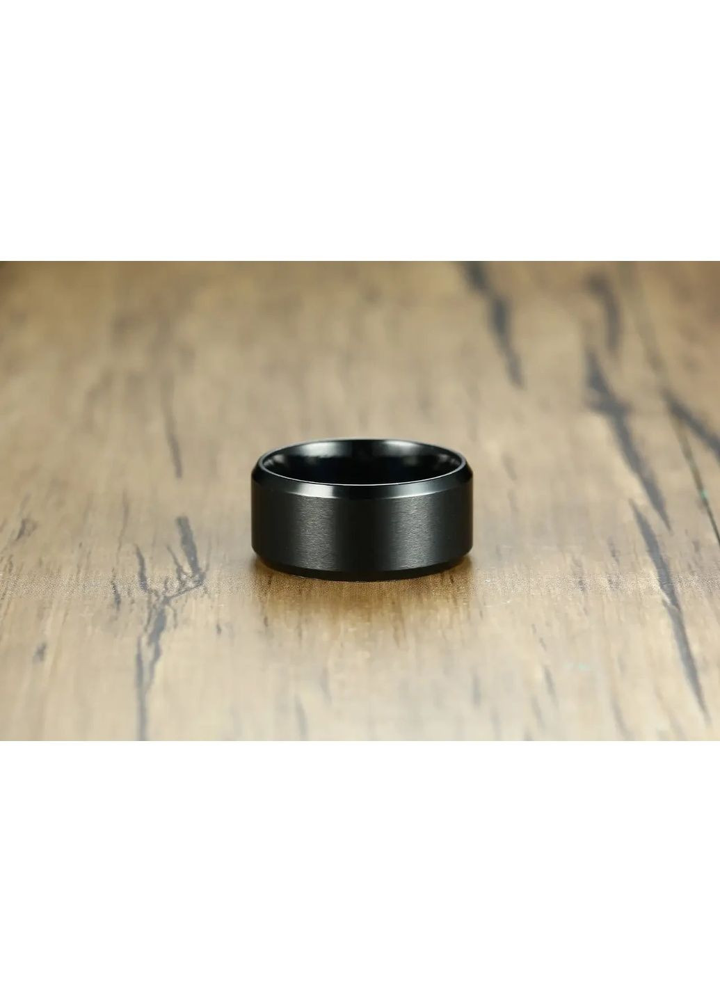 Чоловіче кільце чорне, Розміри 16-22, Чорне кільце для хлопців з ювелірної сталі No Brand (289870025)