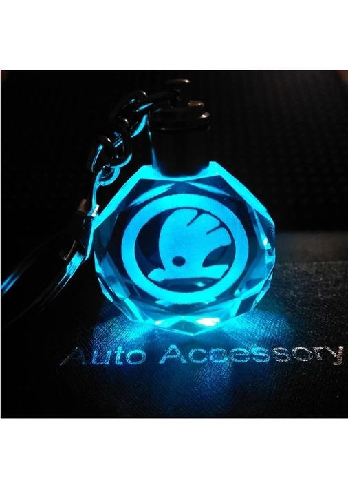 Брелок на ключі з логотипом Skoda з підсвічуванням (232324121) GF (341533974)