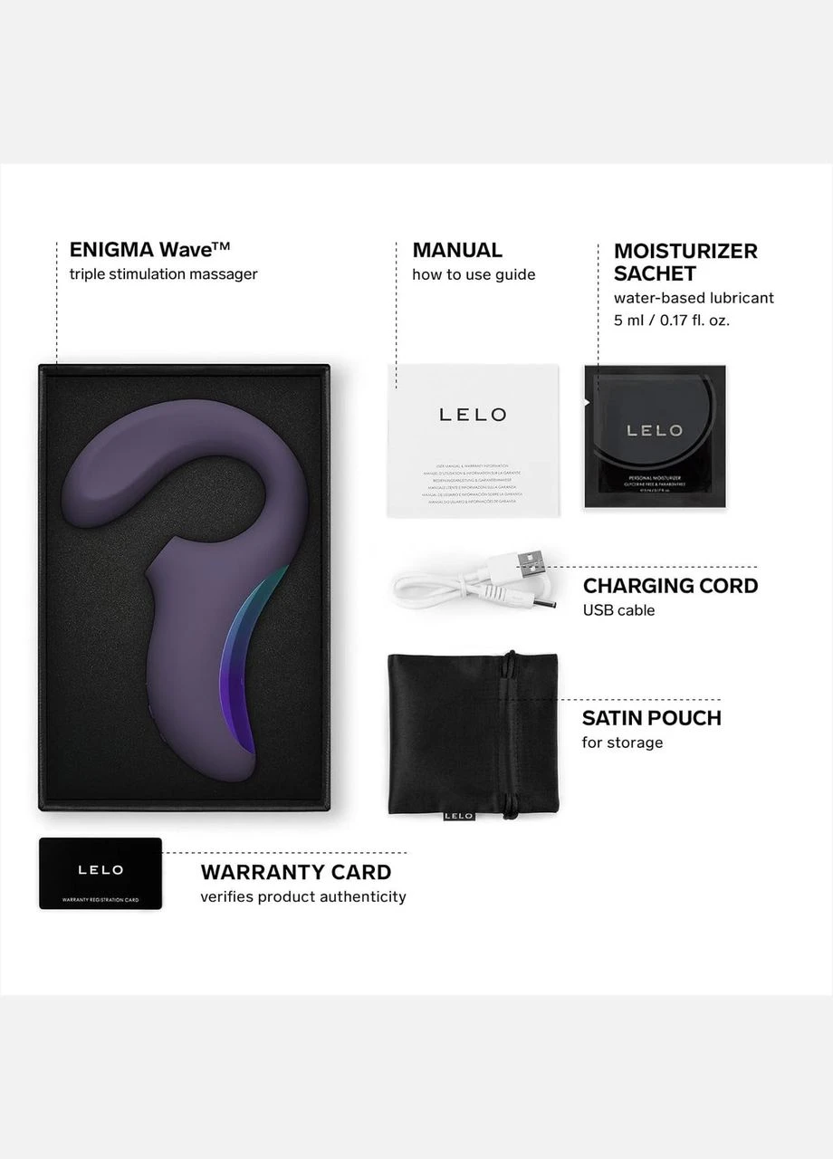 Вибратор Enigma Wave Cyber Purple MULTISHOP Lelo (341303907)