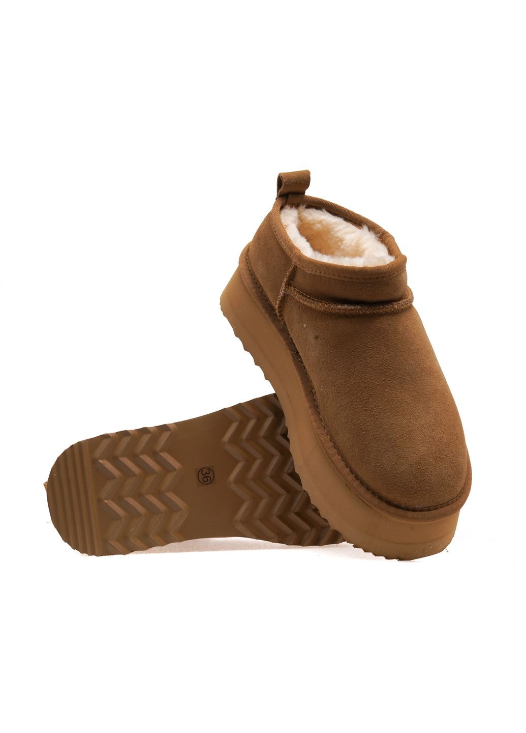 Зимние ботинки женские ywz24451/camel Restime