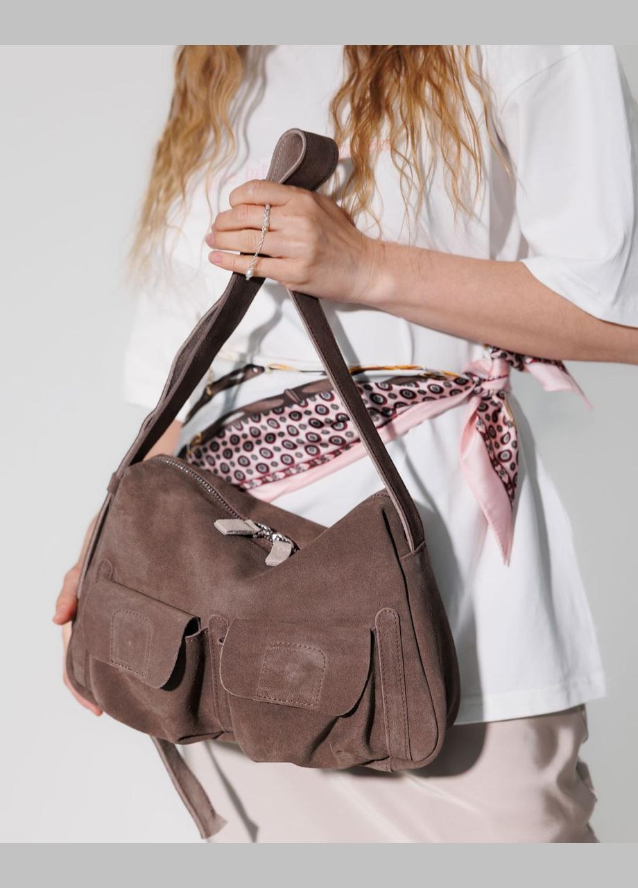 Сумка женская кожаная «Видим» капучино. Guris (354722253)