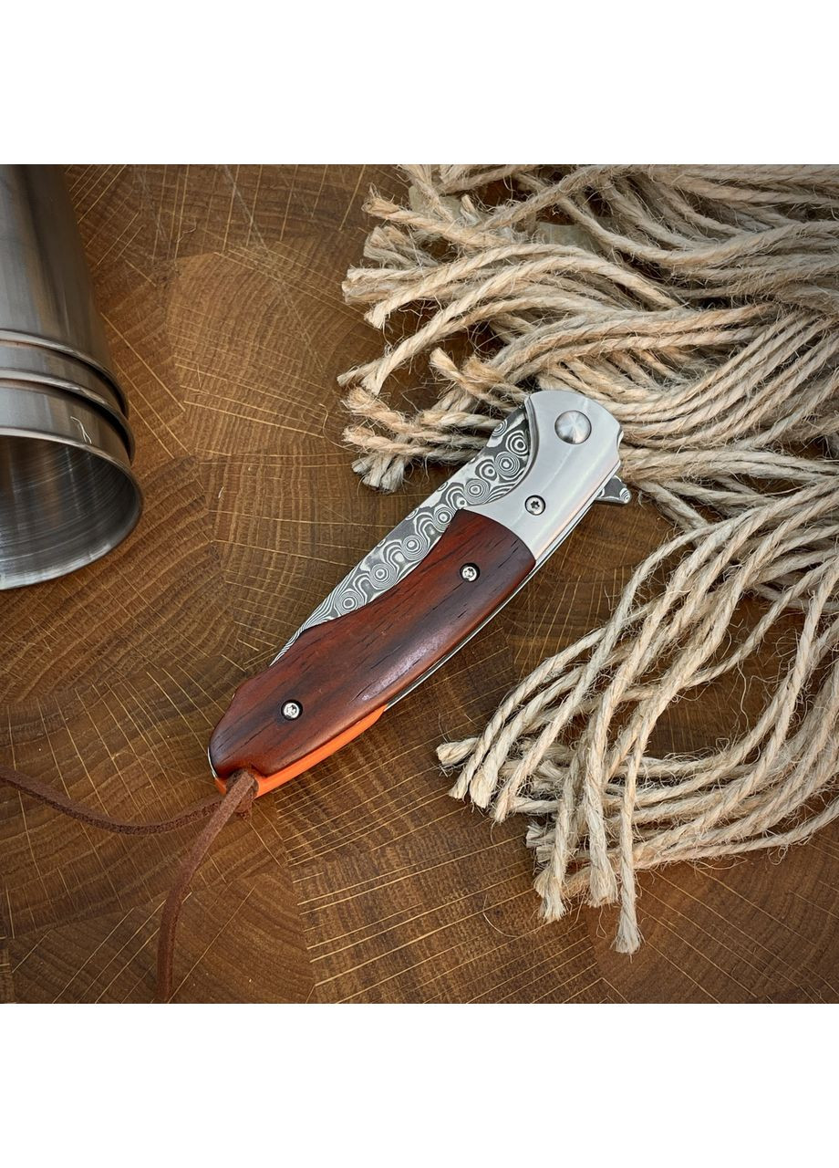 Ніж Складаний Moonwave (DM014 Wood) No Brand (362044936)