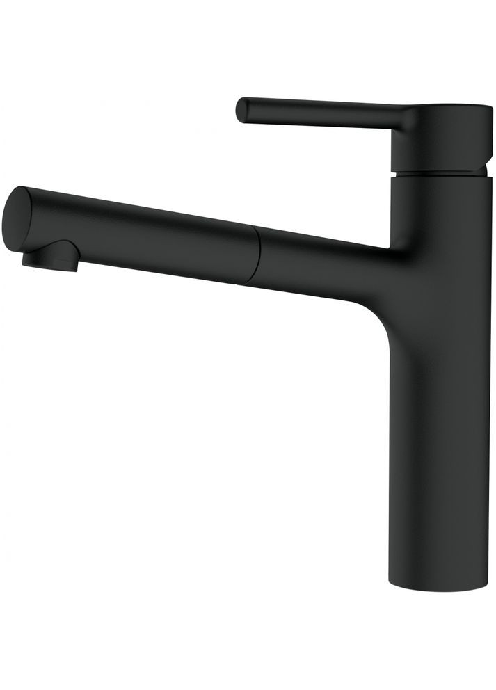 Смеситель для кухни Centro, дл.излива - 235мм, поворотный, 1рычажный, черный матовый FRANKE (360401807)