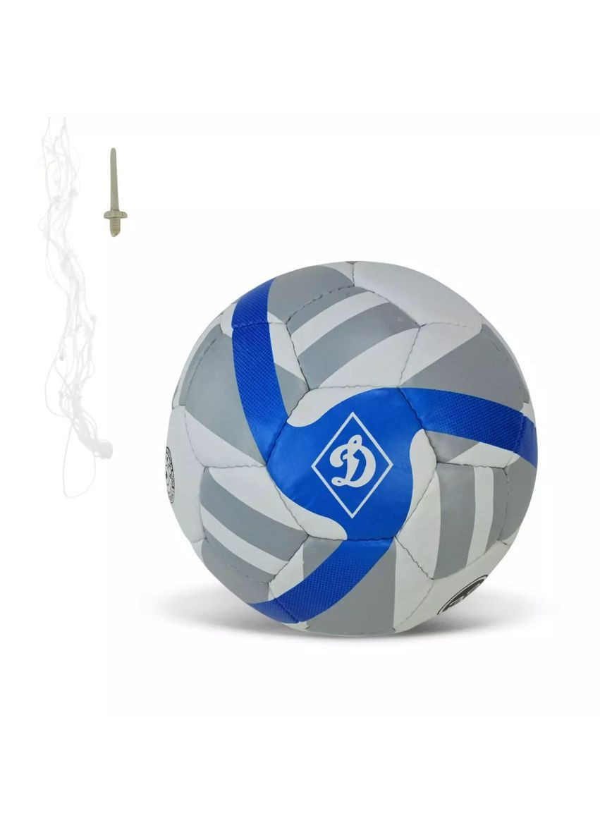 Футбольный мяч №5 PU, 420 г, 32 панели, Пакистан, модель ДИНАМО - No Brand FP093 (371925377)