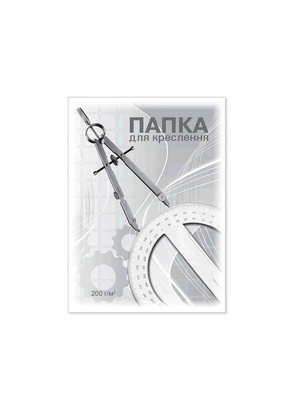 Папка для чертежа А4 10л200г ПВ-16(ватман) BRISK (362716719)