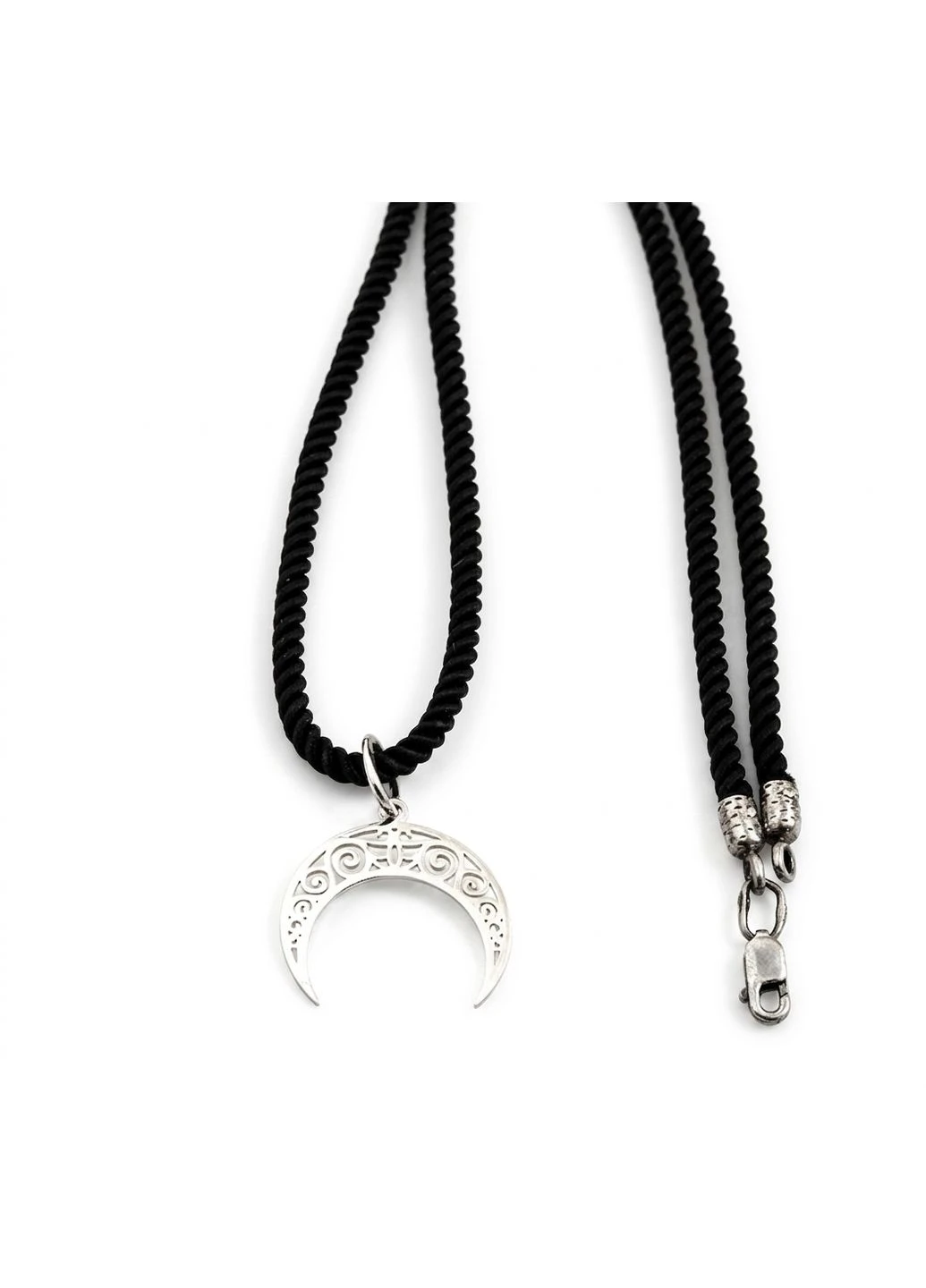 Кулон оберег лунница узорная из 9624 Maxi Silver (392863510)