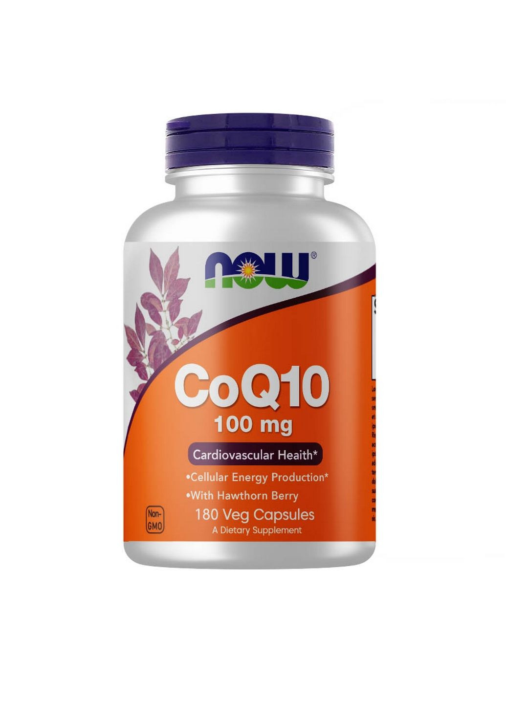 Натуральна добавка CoQ-10 100 mg, 180 вегакапсул Now (294928038)