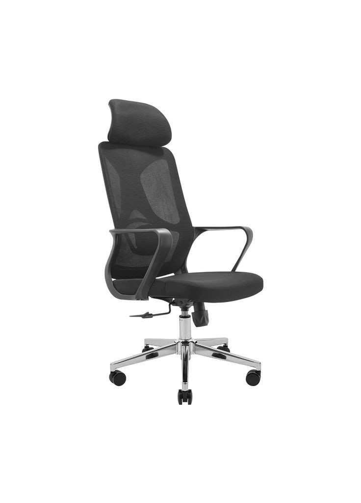 Офісне крісло Монеро Хром M-1 Сітка чорна (m438485) Richman Монеро Хром M-1 (Tilt) Сітка чорна (366568391)