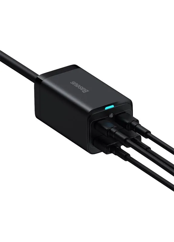 Сетевое зарядное устройство GaN3 Pro Desktop Fast Charger 2U+2C 100W EU Black (CCGP000101) Baseus GaN3 Pro Fast Charger (386040590)