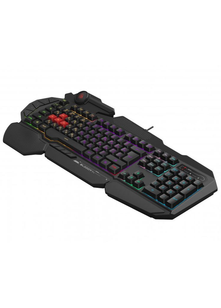 Клавиатура Bloody B310N Black, USB, игровая, неоновая подсветка, эффекты "дыхания" A4Tech (314974235)