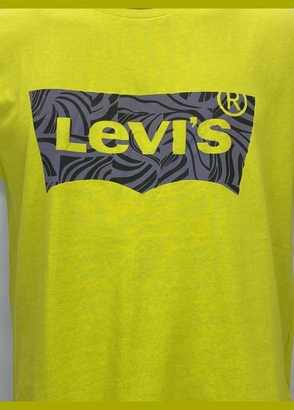 Лаймовая футболка с коротким рукавом Levi's