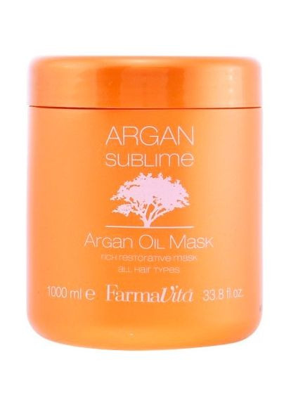 Маска з аргановою олією Argan Sublime Mask 1000ml (2-234211) FarmaVita (369794231)