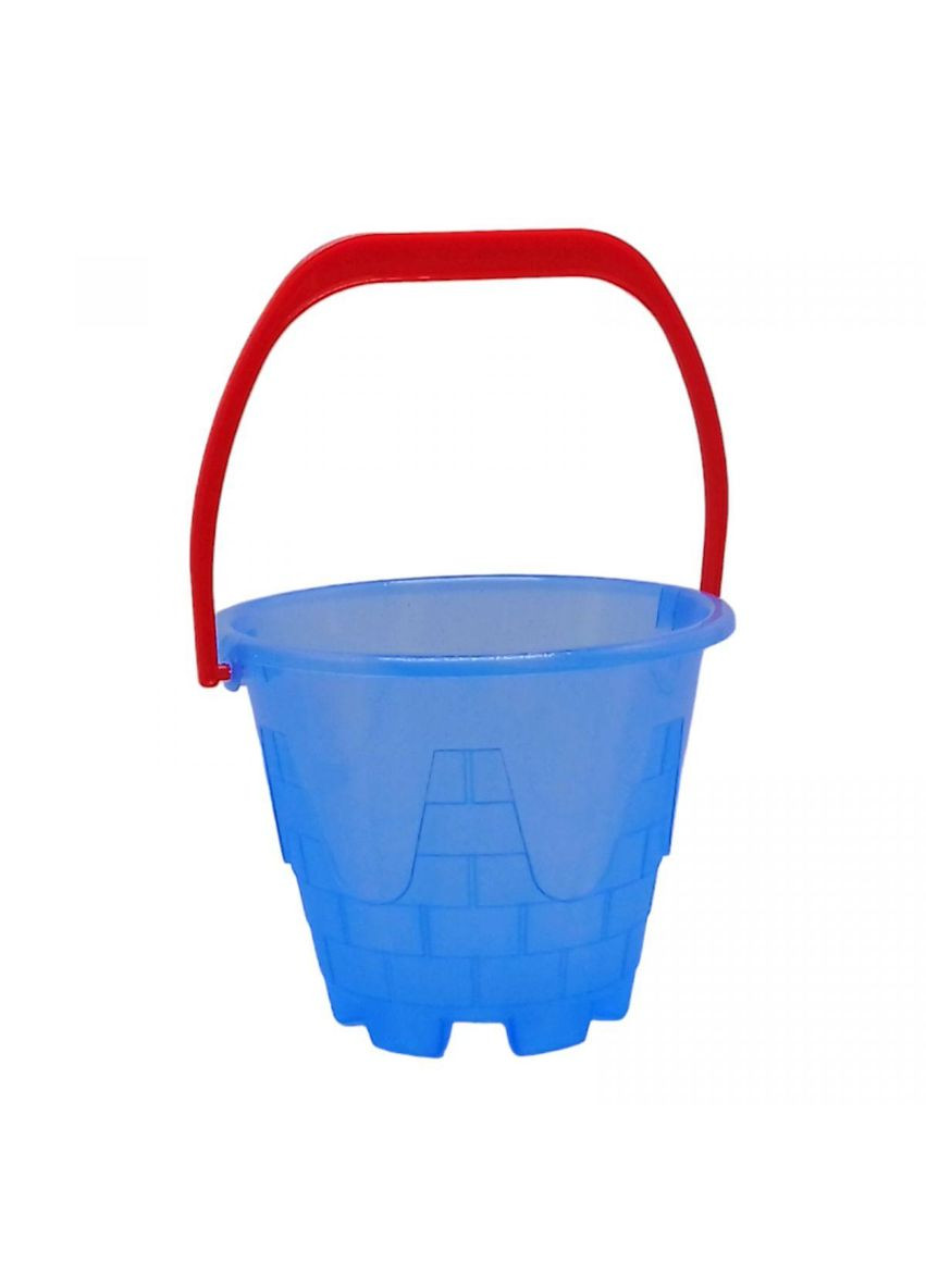 Ведро детское для песка "Башня", пластик (голубое) (0082) ТехноК (362435586)