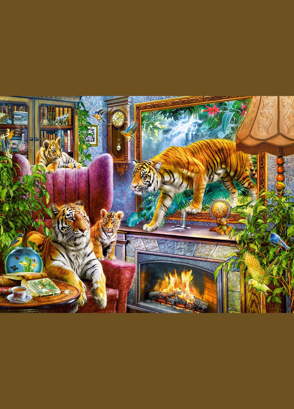 Пазл "Тигры возвращаются к жизни", 3000 шт (C300556) Castorland (290841170)