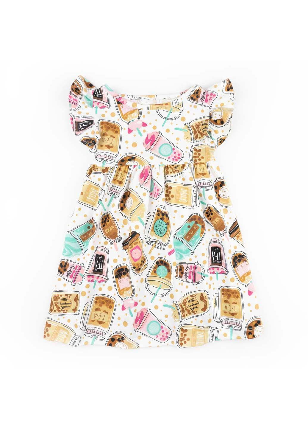 Комбинированное платье для девочки dexter's (322400794)